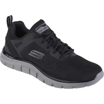 Pánská móda Černé sportovní tenisky Skechers Track-Broader 232698-BKCC Velikost: 44