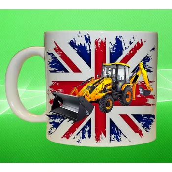 hrnek s bagrem JCB 3DX 150ml