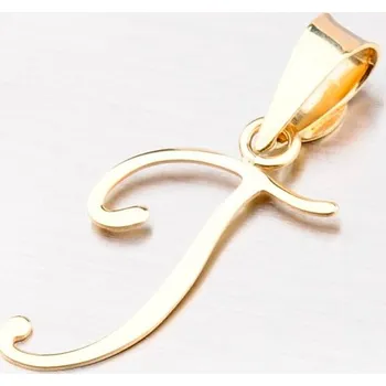 Přívěsek Přívěsek žluté zlato 585 - písmeno T 43-2937-T