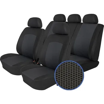 Potah sedadla Automega Autopotahy OPEL VIVARO , 3 místa, od r. 2019, grafit