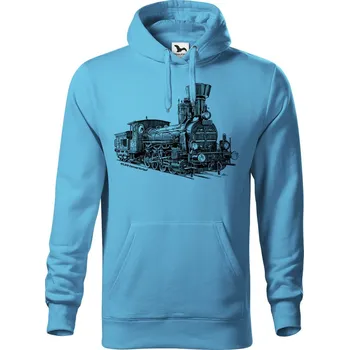 Dámská mikina Mikina - 411.019 Conrad Vorlauf Barva: Modrá - tyrkysová (44), Velikost: XXL, Střih: Pánské