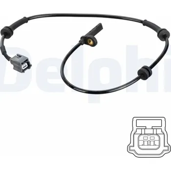 Přislušenství brzdového systému Snímač, počet otáček kol DELPHI SS20774