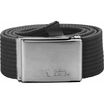Opasek Opasek Fjällräven Canvas Belt Dark Grey