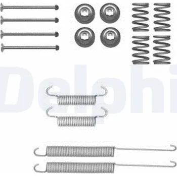 Autodíl Sada příslušenství, brzdové čelisti DELPHI LY1392