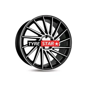 Alu kolo Keskin KT17 8x18 5x112 ET45 BLACK FRONT POLISH