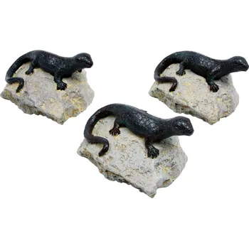 Vánoce Small Foot Dekorace ještěrka sada 3 ks