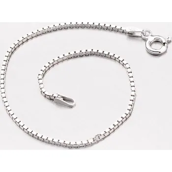 Náramek Náramek stříbro 925 stříbra - benátské kostičky VEGD-026-Rh délka 19 cm