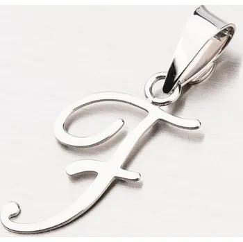 Přívěsek Přívěsek bílé zlato 585 - písmeno F 43-21029-F