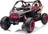 Elektrické autíčko Buggy Can-Am Maverick X RS 4x 200 W, červené/černé