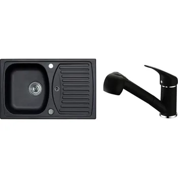 Granitový dřez SET ALVEUS RECORD 30 - 91 + BATERIE AM/20 - 91