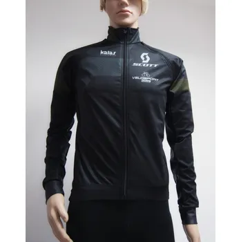 Cyklistická bunda Bunda Velosport ELITE-Z 07 | W&W Mission Flow Team Black Varianta: 4