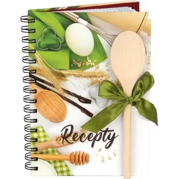 Helma365 Kniha na recepty s vařečkou A5, Spring
