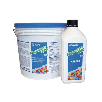 Průmyslové lepidlo Mapei MAPEGUM EPX - SOUPRAVA A+B Dvousložková epoxidová pryskyřice 10KG - 229111/229511