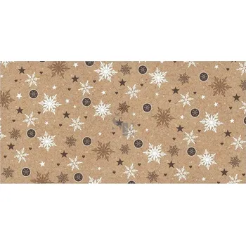 Obálka Obálka barevná vánoční s potiskem Kraft mix DL 220x110mm 20ks 5550340