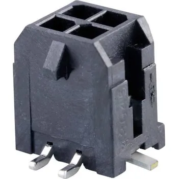 Elektrický konektor Molex vestavná pinová lišta (standardní) 4, rozteč 3 mm, 430450418, 1 ks Tape on Full reel