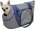 Taška pro psa a kočku Kerbl Marie cestovní taška pro psy šedá/modrá 46 x 23 x 25 cm