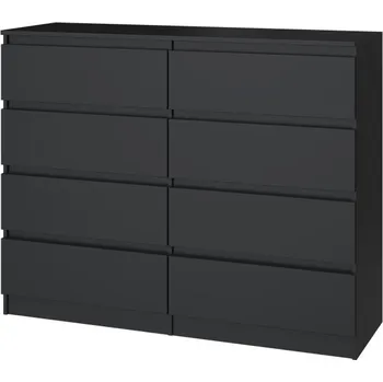 Komoda FALCO Komoda Malvína M8 120 černá