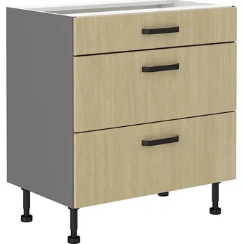 Kuchyňská skříňka Kuchyňská skříňka SCANDI 80 D 3S BB
