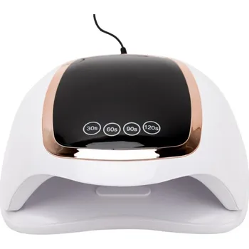 UV lampa na nehty Recenze UV/LED lampa na nehty V3 Dual 168 W bílá/zlatá/černá