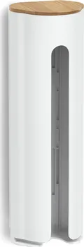 Zeller Z18884 držák na odličovací tampóny bílý/bambus