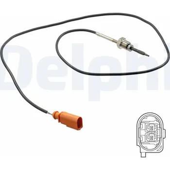 Čidlo automobilu Čidlo, teplota výfukových plynů DELPHI TS30248