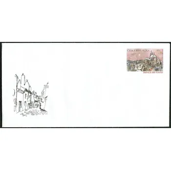 Poštovní známka (1998) CSO 4 ** - Praha stověžatá II.