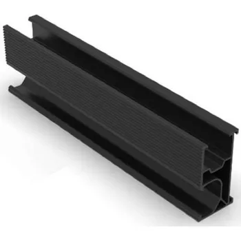 Stavební profil UMAKOV Montážní hliníkový profil R52-5000 černý