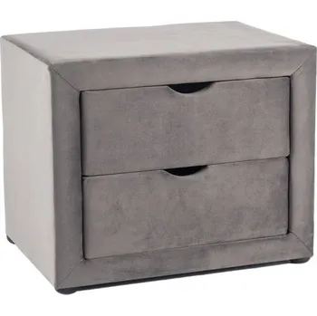Noční stolek Nábytek PEGAS s.r.o. Noční stolek ET-002, Šedý Bluvel 14