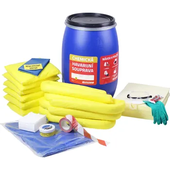 HAPPY END Havarijní souprava HSB 120, chemická, 93 l, kanalizační deska - HSB 120S - CH