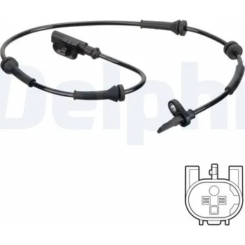 Přislušenství brzdového systému Snímač, počet otáček kol DELPHI SS20831