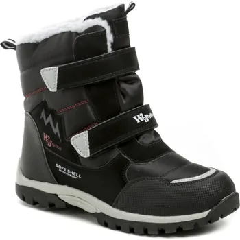 Dívčí zimní obuv Wojtylko 5Z24097 černé dětské zimní boty EUR 31