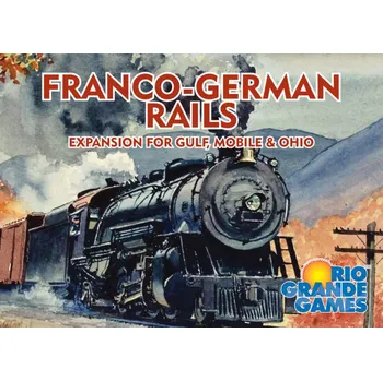 Desková hra Rio Grande Games Gulf, Mobile & Ohio: Franco-German Rails