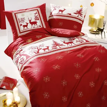 Povlečení Kaeppel | Flanelové povlečení Vánoční noc 140x200, 70x90