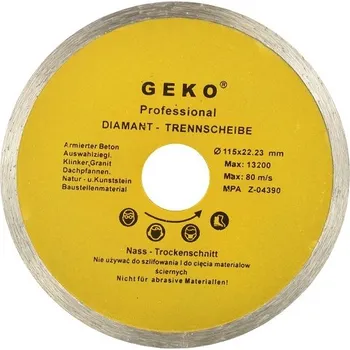 Řezný kotouč Geko G00240