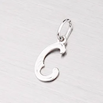 Přívěsek Přívěsek bílé zlato 585 - písmeno C 2-4003-C