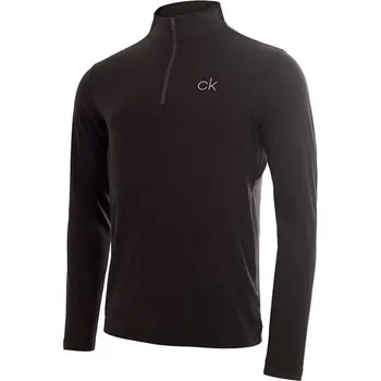 Calvin Klein Golf Calvin Klein Golf 1/4 Zip Tech Midlayer BLACK, velikost L