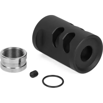 TTI AIRSOFT CNC hliníkový kompenzátor typ A pro AAP-01 - černý