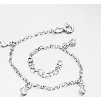 Šperk Dámský náramek stříbro 925 zdobený zirkony MBR1477Z4 délka 17 cm