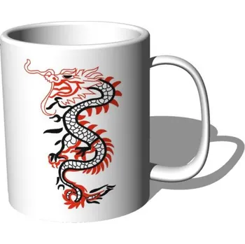 Pelisport Hrnek Drak s filcovým podtáckem