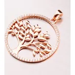 Dámský přívěsek stříbro 925 zirkon - strom života PKL-3015