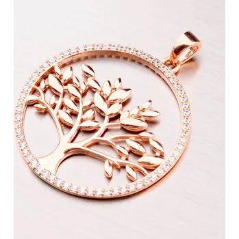 Přívěsek Dámský přívěsek stříbro 925 zirkon - strom života PKL-3015