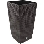 J.A.D Tools květináč RATO SQUARE DRTS170 tmavě hnědý