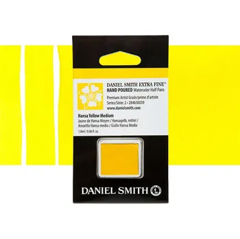 Vodová barva Akvarelová barva Daniel Smith Extra Fine, půlpánvička - Hansa Yellow Medium
