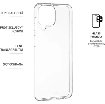 Telefonní příslušenství TPU gelový kryt FIXED Story pro Samsung Galaxy M33 5G, čirý FIXTCC-922