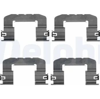 Přislušenství brzdového systému Sada příslušenství, obložení kotoučové brzdy DELPHI LX0725