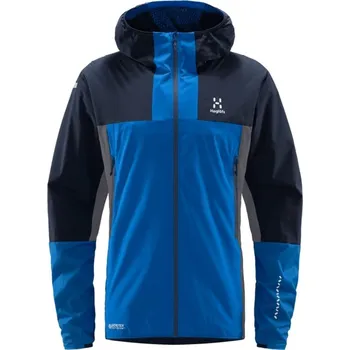Bunda HAGLOFS L.I.M Alpha Hood Barva: Nordic Blue-Tarn Blue, Velikost: M