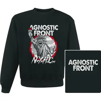 Pánská mikina mikina bez kapuce Agnostic Front - NYHC