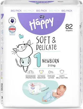 Plena Bella Happy Soft&Delicate 1 Newborn 2-5 kg 82 ks
