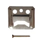 Palubková příchytka C3 s hřebíčky 100 ks