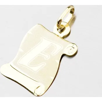 Přívěsek Přívěsek žluté zlato 585 pergamen s písmenkem E 43-2065-E